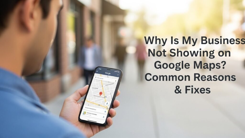 Why Is My Business Not Showing on Google Maps? Common Reasons & Fixes